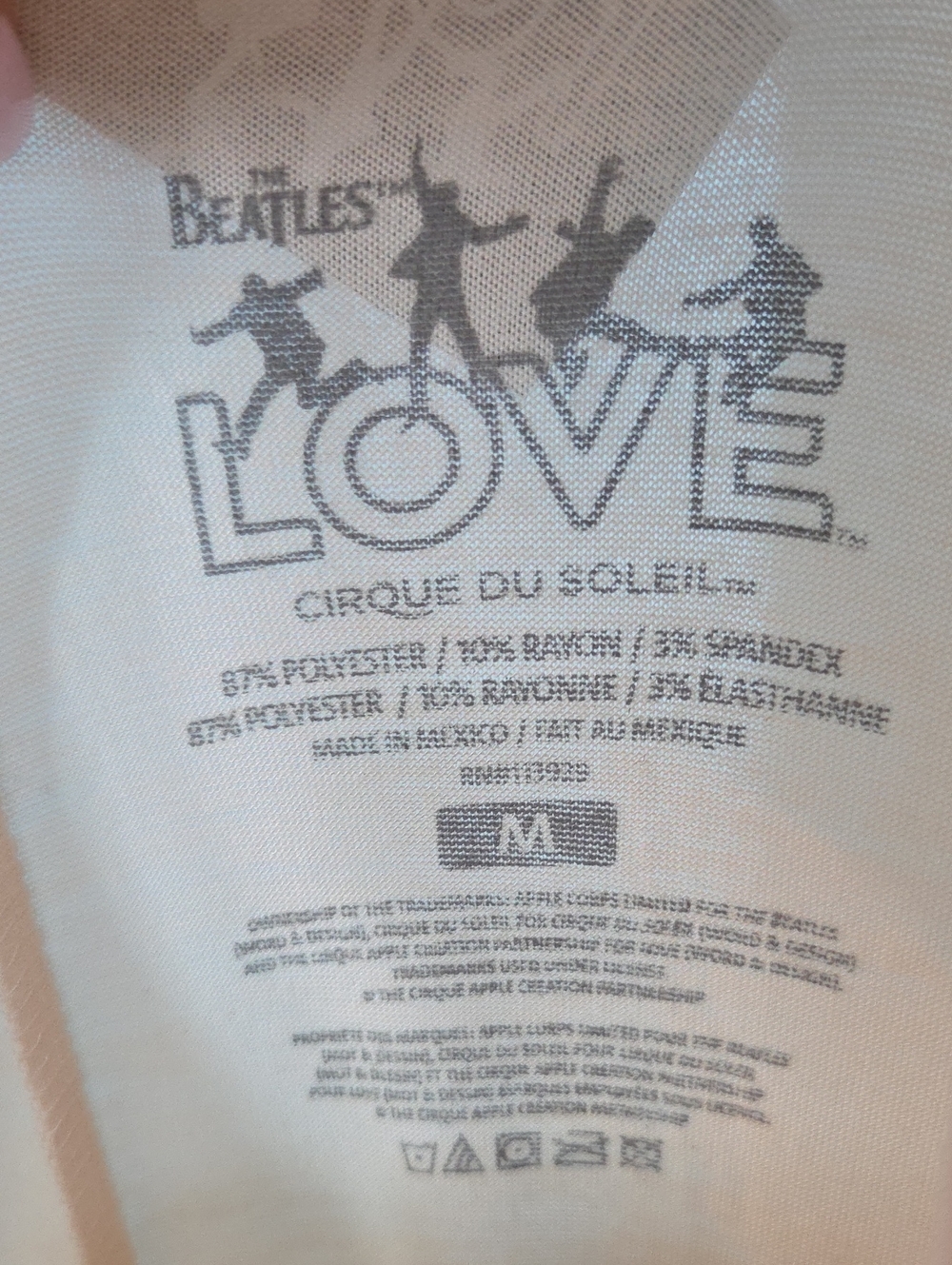 Beatles Here Comes The Sun Long Sleeve Shirt NWT - Picture 4 of 6